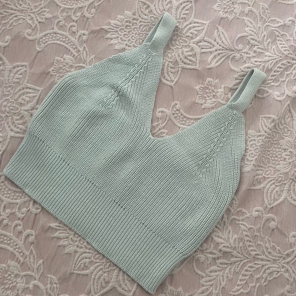 Knitted Crop Top